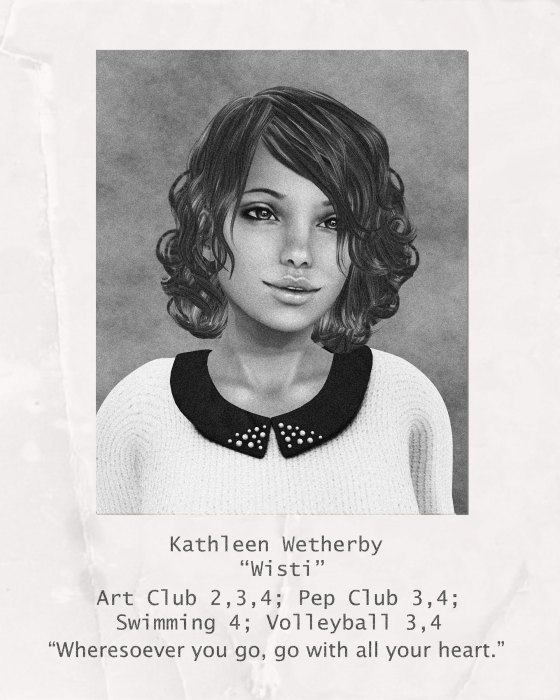 Wisti Wetherby Yearbook Photo